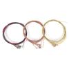 6Pcs/Set Universal Acoustic Guitar String Brass Hexagonal Steel Core Strings For Musical Instruments Guitars Strings Guitar Part