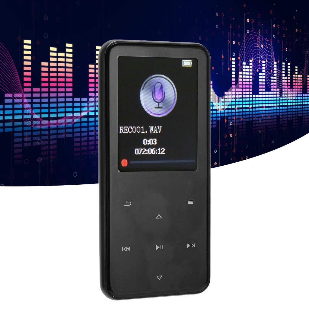 MP3 Player NaIntelligent HD Noise Reduction   5.0 Support FM Radio E Book Music Player for Home