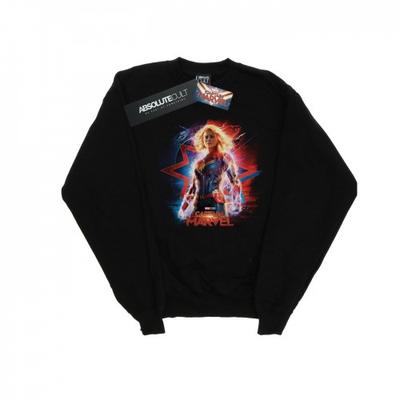 Girls Captain Marvel Poster Sweatshirt