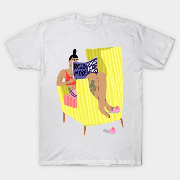 

Men Black Print T-shirt Read More Female Authors No-Cut Transfer Paper Print Cotton Tshirt M белый