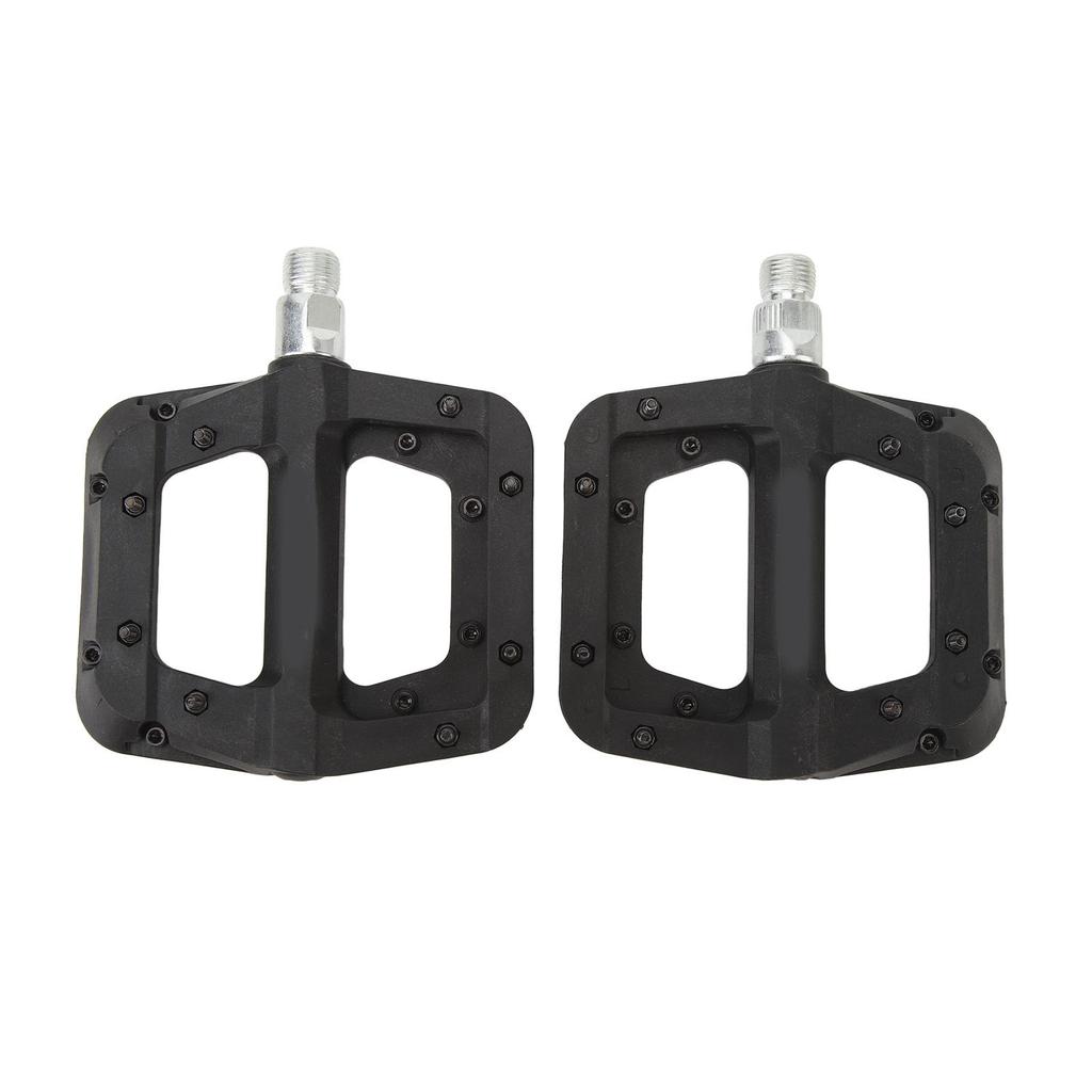 2pcs Bike Pedals Professional Mountain Road Bicycle Pedals Non Slip Nylon Bearing Bike Platform Pedals