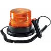 Orange LED Rotating Beacon, Magnetic Flashing Warning Light for Vehicle with 12V-80V Cigarette Lighter Plug