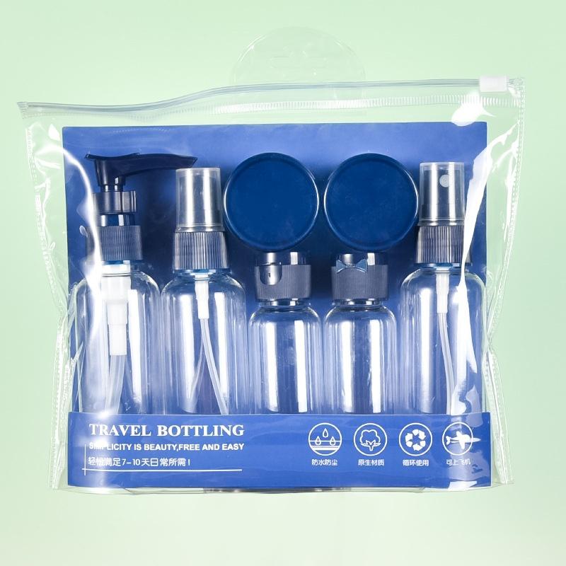 1 Zestaw Podróżny Wielokrotnego Użytku Butelka Pojemnik Przenośny Kosmetyczny Balsam Tonik Spray Szampon Krem Artykuły Turystyczne Niezbędne