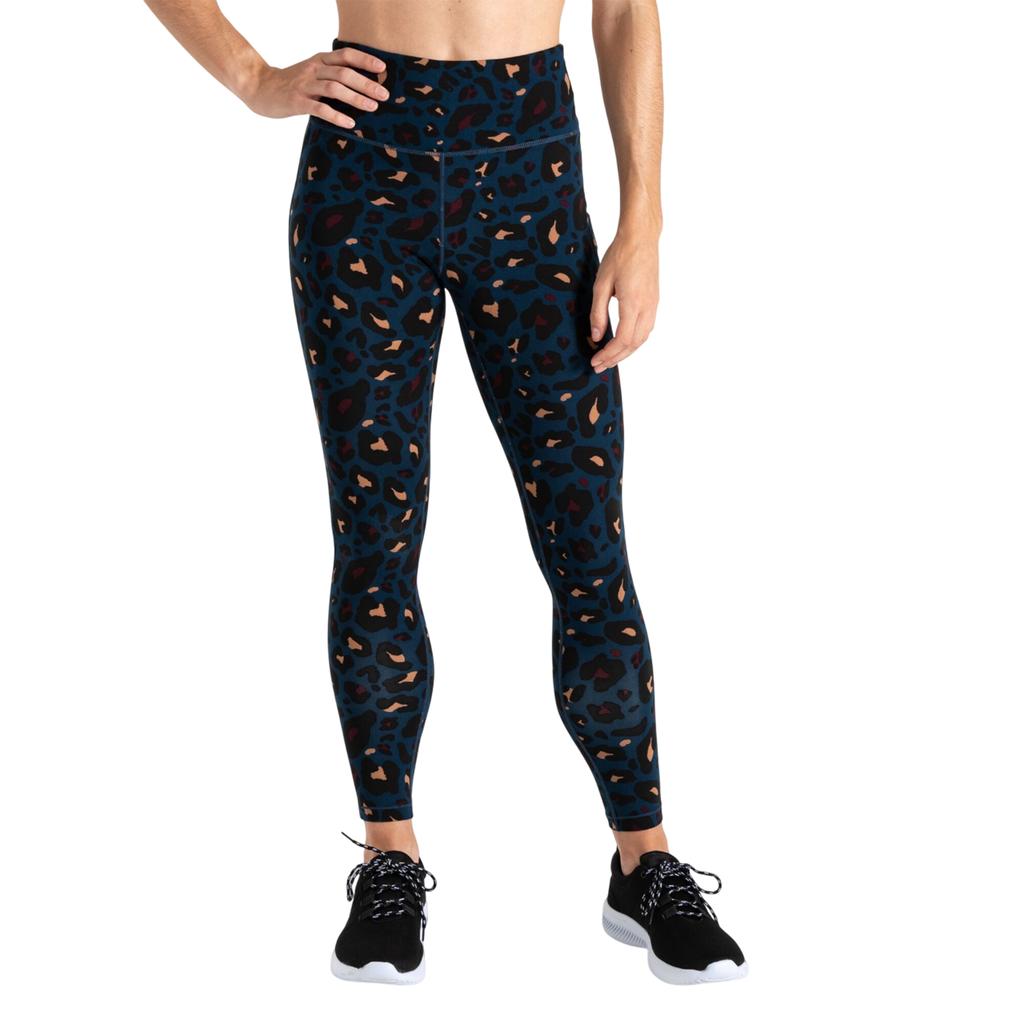 Dare 2B Womens/Ladies Influential Animal Print Gym Leggings