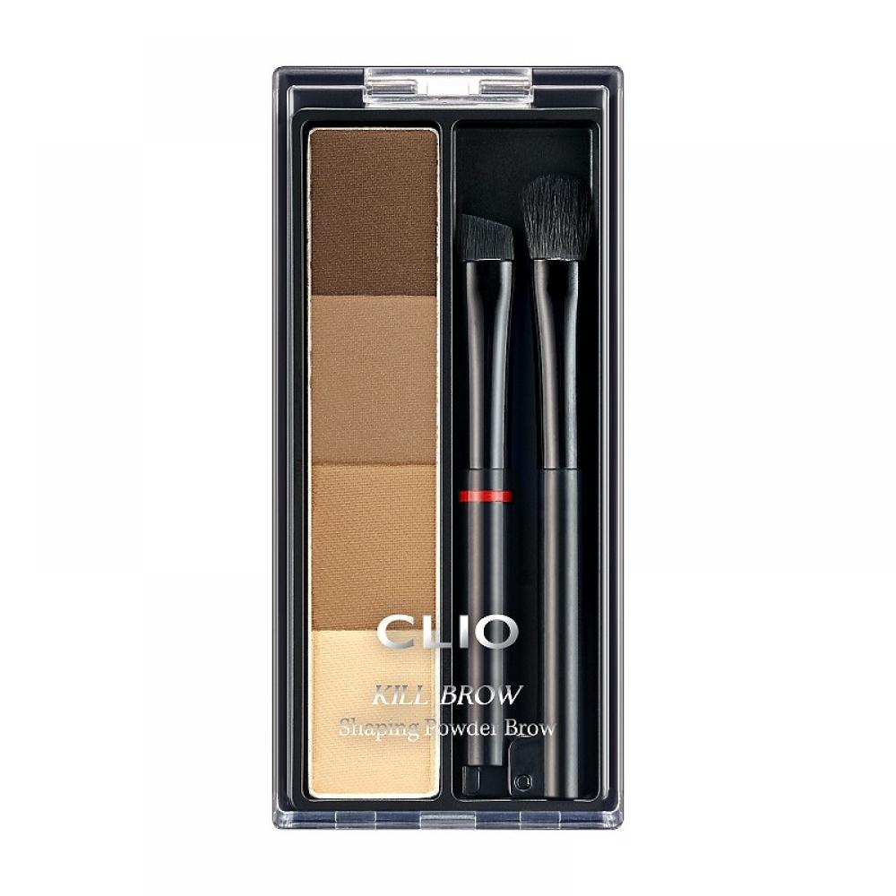 Clio Kill Brow Shaping Powder Brow 01 Natural Warm Brown