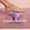 Fascia Massage Ball for Plantar, Waist, Back, Shoulder, Neck, and Foot Arch Relaxation - Peanut-shaped Fitness Tool