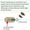 Connector Fishing Tackle Accessories Spinner Swivel Carp Fishing Feeder Coarse Swivel Stop Beads