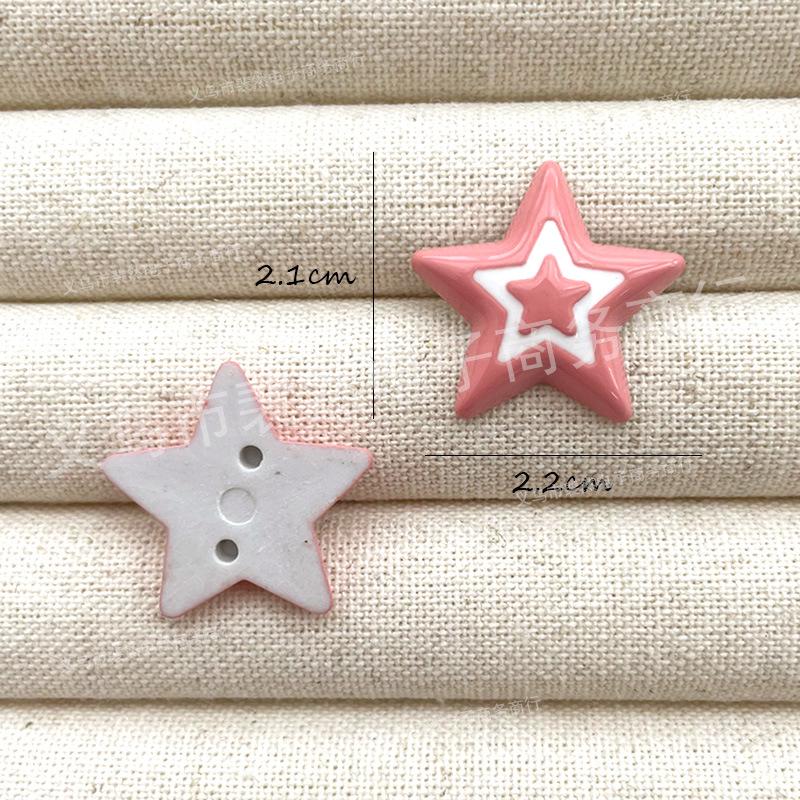 

Two-Color Star Resin Hair Clip & Jewelry DIY Accessories