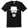 Breaking bad Men top quality streetwear 100% cotton loose Heisenberg printed t shirt summer mens tshirt cool man t-shirt