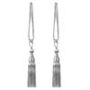 1 Pair Home Decor Large Modern Tassel Curtain Rope Holder Strap Tie Backs Braided Tiebacks