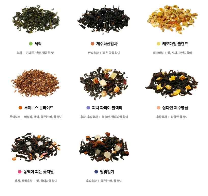 Osulloc Master Blend Tea Set – 8 Types 32 Bags Premium Korean Selection
