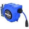 Retractable Air Hose Reel with 12*8MM Braided PU Hose for Pneumatic Tools and Car Detailing