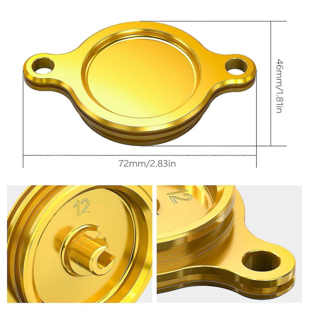 Nicecnc Cnc Engine Tank Cover Oil Filter Cap For Suzuki Rmz250 2007-2019 Rmz450 2005-2019 Rmx450z 2010-2017 Rmz 250 450 Rmx 450z 2025