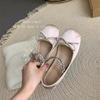 Inner height increase pink ballet single shoes women's shoes 2025 new French spring and autumn Mary Jane gentle evening shoes