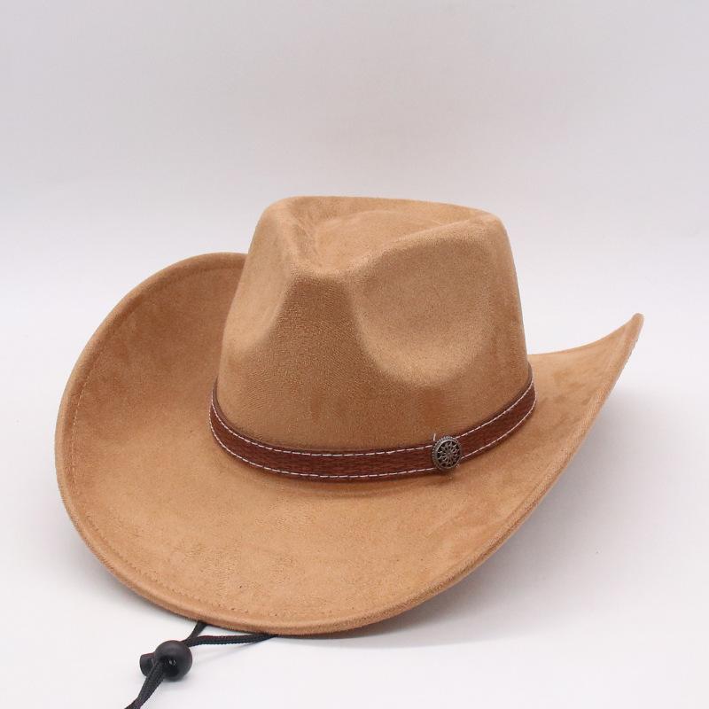 Vindriddare Ullhatt Dammock Västerländsk Cowboyhatt Jazzhatt Solhatt Herr