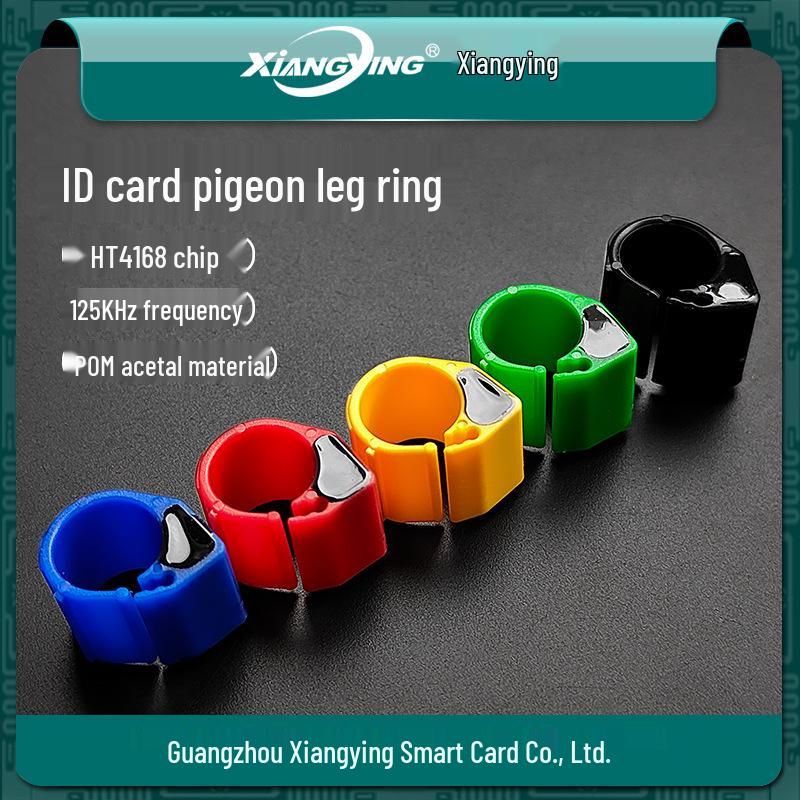 Bague de patte d'identification électronique RFID pour pigeons et volailles