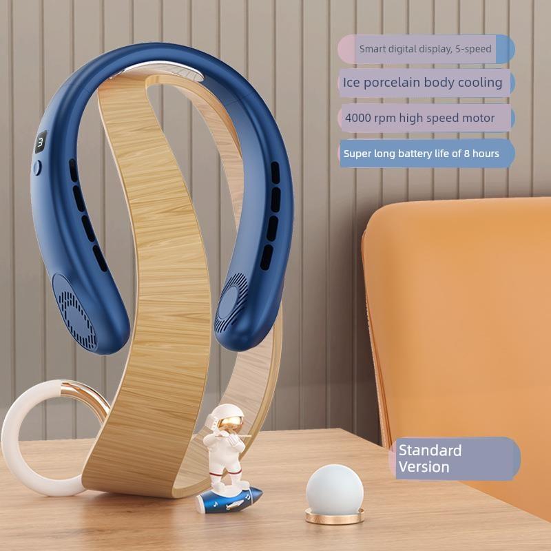 2026 New Model Outdoor Office-Specific Neck-Hanging Fan, Portable Mini Fan with Ultra-Long Battery Life