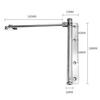 Door Closer Outdoor Bar Door Closer Interior Stainless Steel Adjustable Door Recliner Lightweight Automatic Spring