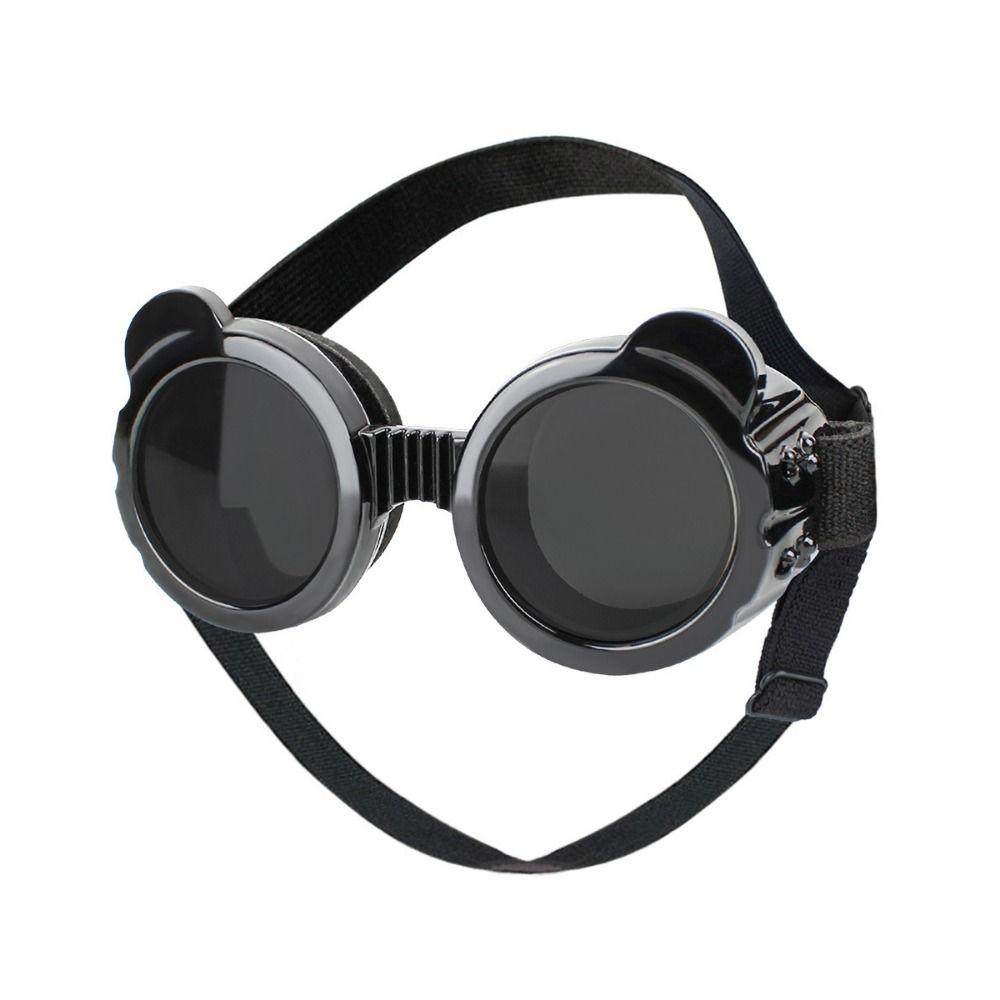 

Sandproof Pet Cat Goggles Windproof Dog UV Protection Goggles Fashion Dog Sunglasses Photo Prop чёрный
