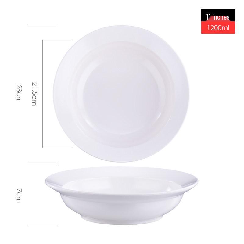 Large Ceramic Bowl for Soup, Noodles, Boiled Fish, Pickled Fish, and Dough Mixing - Mao Xuewang Commercial Use