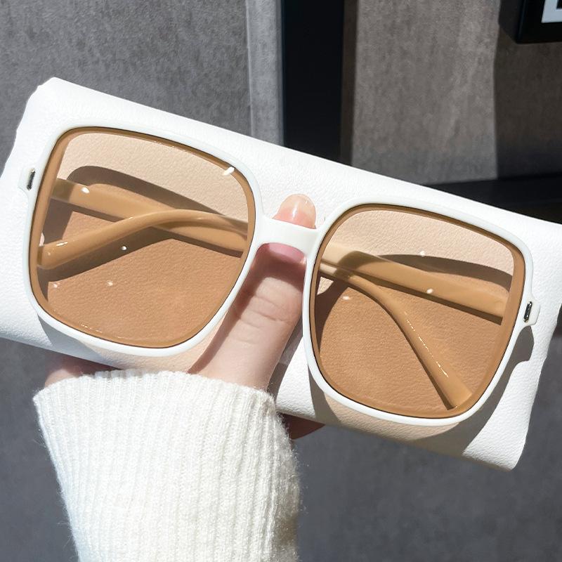 New Women'S Square Framed Minimalist Sunglasses Fashion Women Outdoor Street Photography Sun Glasses Men Eyewear