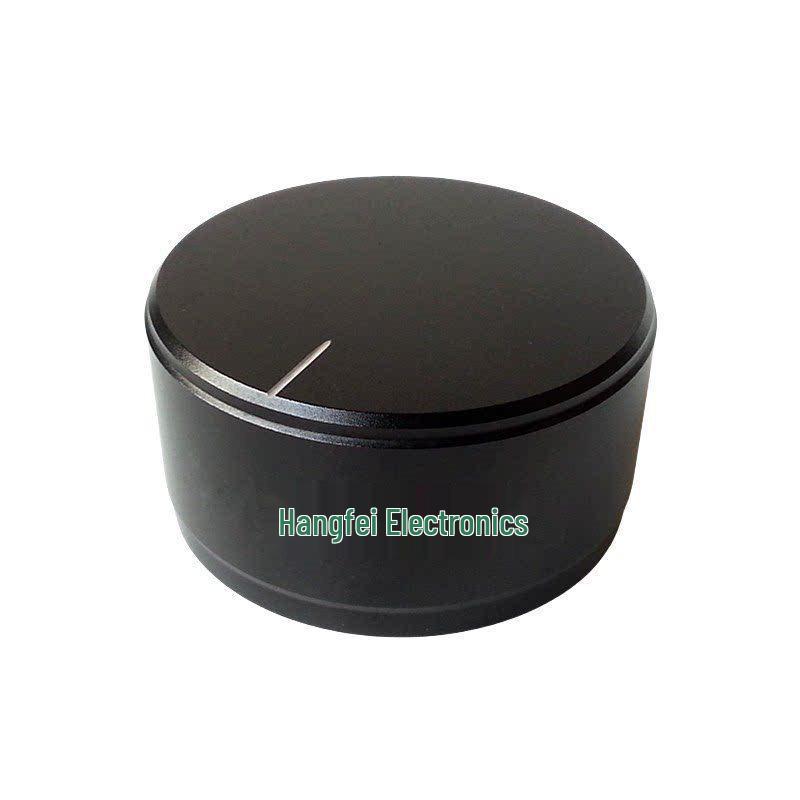 Aluminum Alloy Knurled Volume Knob for Potentiometer & Amplifier (44x22mm)