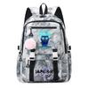 Cartoon Anime K-Pop Demon Hunters Printed Backpack Schoolbag for Teenager Student Girl Boy Bookbag Large Capacity Waterproof Travel Bag Gift