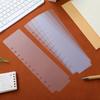 5Pcs Plastic Index Dividers for Binders Notebooks Planners Mini Divider Tabs Aesthetic Bookmark Separators Office School