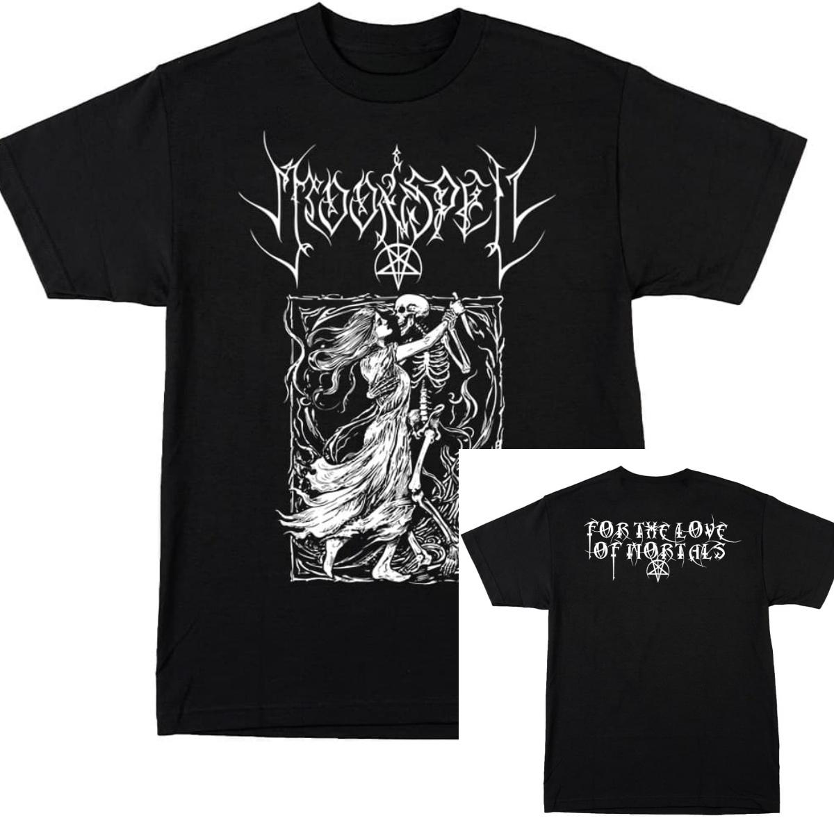 Moonspell Far Away From God Band TShirt Cotton Graphic Tee Unisex Women Summer Streetwear Top S