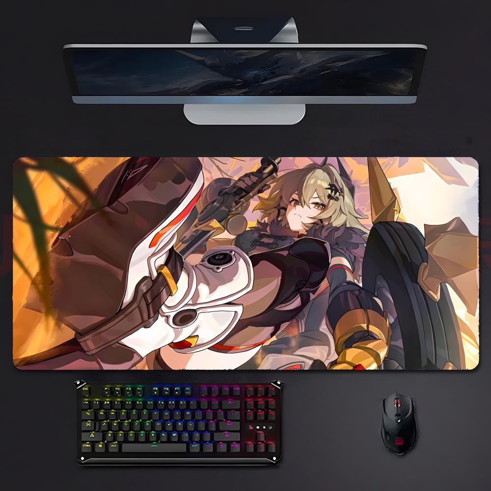Game Tough Zenless Zone Zero King Caesar Mouse Pad Mousepad Large Gaming Lockedge Thickened Pc Table Desk Mat