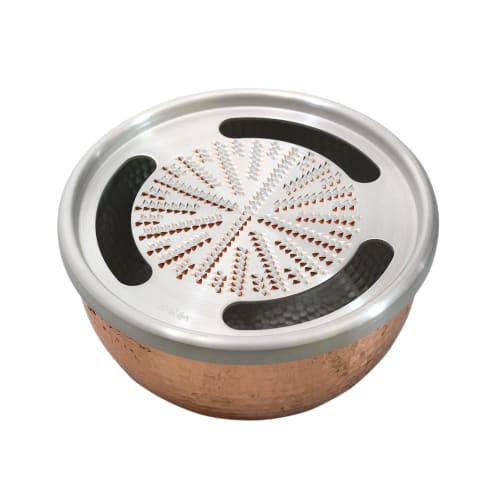 

Shinkodo Pure Copper Condiment Grater, 8cm, Made in Japan, Gift Wrapping Available