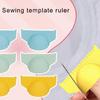 Quilting Ruler Finger Measuring Ruler Patchwork Sewing Aid Stitching Measuring Tool Professional Tailors Quilting