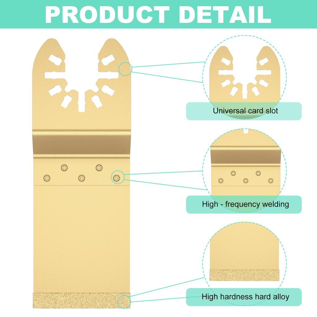 3/6/12pcs 34/92mm Carbide Oscillating Multi Tool Renovator Saw Set Ceramic Tile Grout Removing Tools Japanese Oscillating Cutter