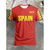 Tricou Retro cu Imprimeu Grafic 3D pentru Bărbați - Perfect pentru Purtare Zilnică și Vacanță