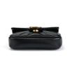 Gucci GG Marmont Distressed Gold Logo Chain Shoulder Bag Quilted Leather Mini Wallet Women Handbags Black 575161-DTDCT-1000