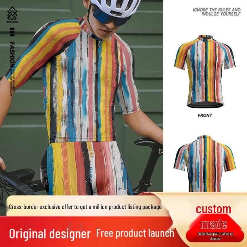 

Men s Quick-Dry Breathable Road Bike Cycling Jersey (Short Sleeve, Summer) 2XL