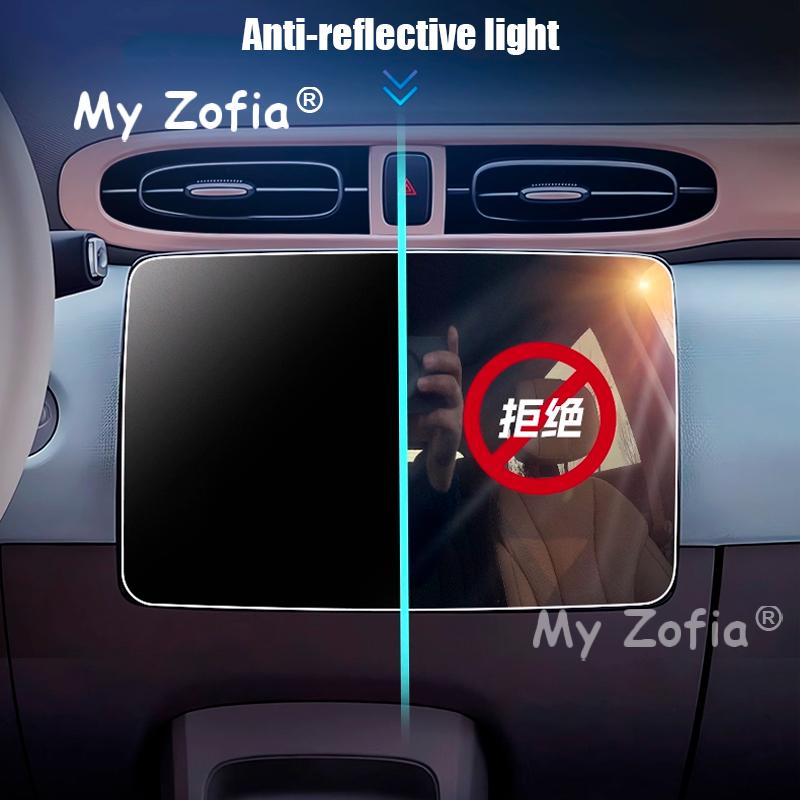 For Leapmotor T03 2024 2025 2026 Car Matte Tempered Glass Screen Protector Anti-fingerprint Anti-reflective Light Accessories