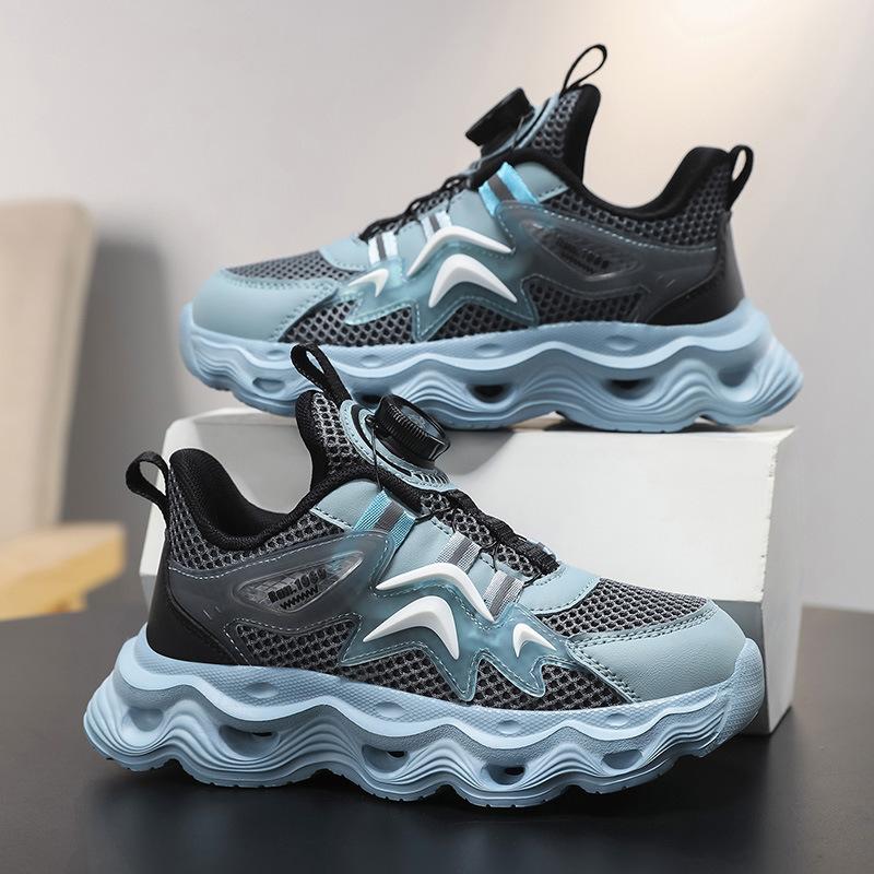Boys shoes 2025 spring and autumn mesh classmates boys sports shoes middle and older children running shoes children's sports shoes tide