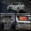Android  2K Car Radio For Lexus RX270 350 450 2009-2014 LHD Multimedia Bluetooth Player Navigation 4G GPS Carplay Stereo