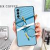 Badminton Sport Soft Phone Case for Samsung A17 A37 A57 A16 A26 A36 A56 A15 A25 A35 A55 A14 A24 A34 A54 A13 A23 A33 A53 A52 A12