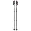 Red adjustable trekking poles - standard k02
