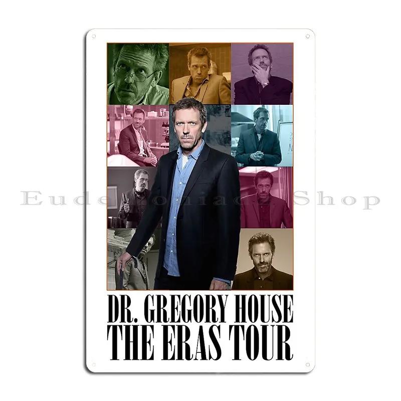 Dr House Vintage The Eras Tour Metal Plaque Poster Designing Kitchen Designing Designing Club Tin Sign Poster 20x30cm(7.8x11.8inch)