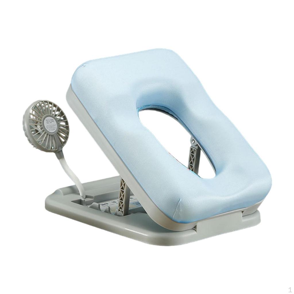 Papa Pillow with Fan Face Cradle Hollow Design Lightweight Multifunction Neck Cushion Sleep Sleeping