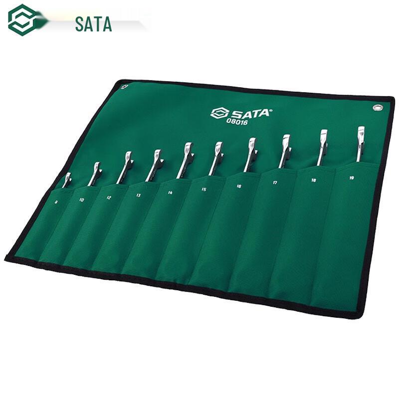 SATA 08016 10-piece Extended Dual-Purpose Wrench Set