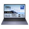 Dell 16 DC16251 7 150U 32GB 1TB Windows Gece Yarısı Onarım Hizmeti Sabit Disk İade 16 inç Dizüstü Bilgisayar, Intel® Core™ İşlemci, İşlemci, Bellek, SSD, 11,