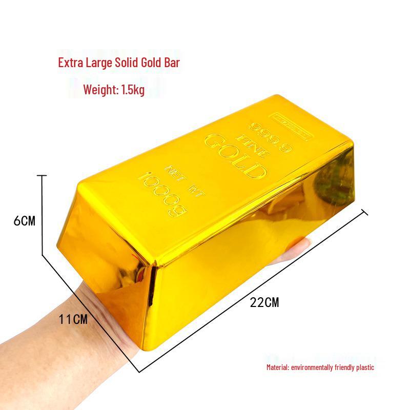 Lingots Dorés Décorations Festives - Ornements Trésors du Festival du Printemps