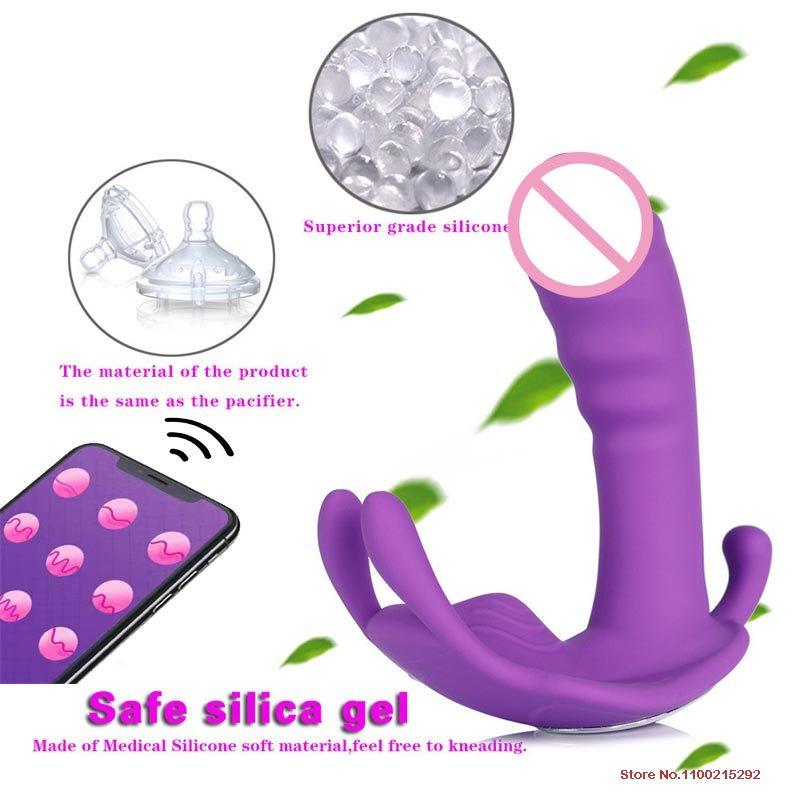 Handsfree Rubber Stick Wearable Masturbation Muschie Women's Panties Plugs Vibrator Men Silicone Xxx Massage Diode Secret CRW1