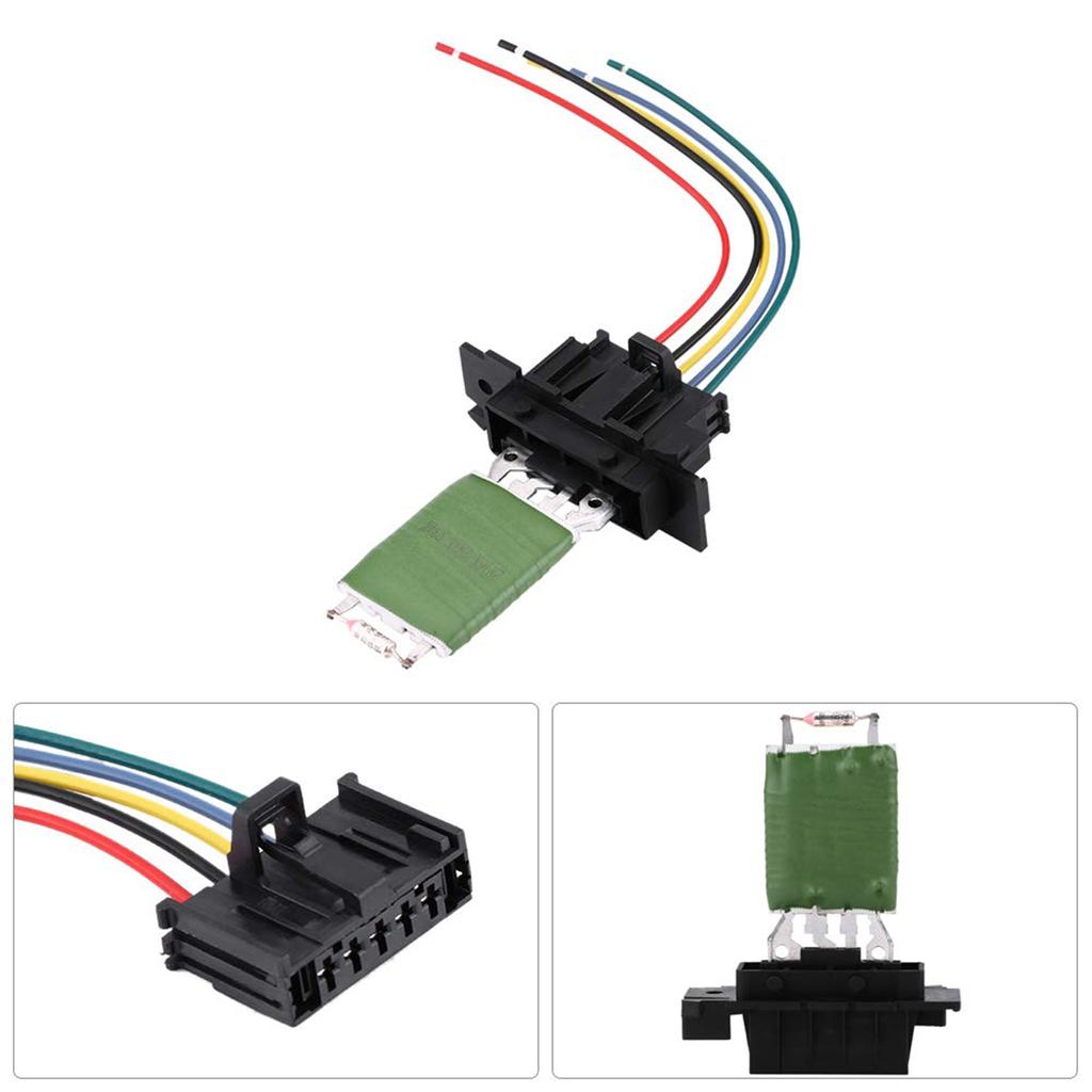 Blower Motor Resistors Fits for Citroen Peugeot Alfa Romeo Jumper Boxer Heater Blower Motor Fan Replace 77364061, 6450XR