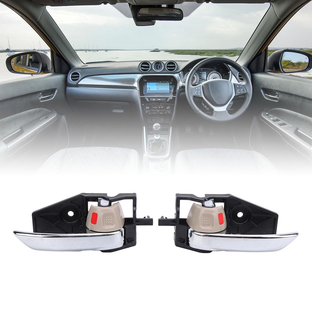 1 Pair Interior Door Handle 8 0-61M10 Stylish Look Enhanced Grip Inside Door Handle Replacement for Swift SX4 S-  2013 to 2020