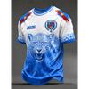 2026 New Men's Congo Verde BWall Goalkeeper 3D Printed Football JerseyT-shirt Suitable for Daily and Training Wear Quick Drying